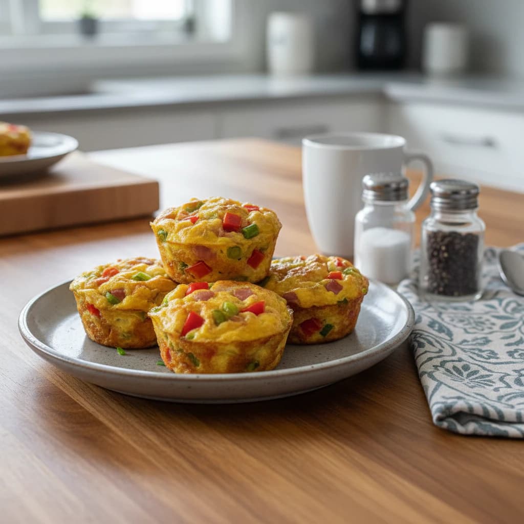 Muffins Salgados de Arroz