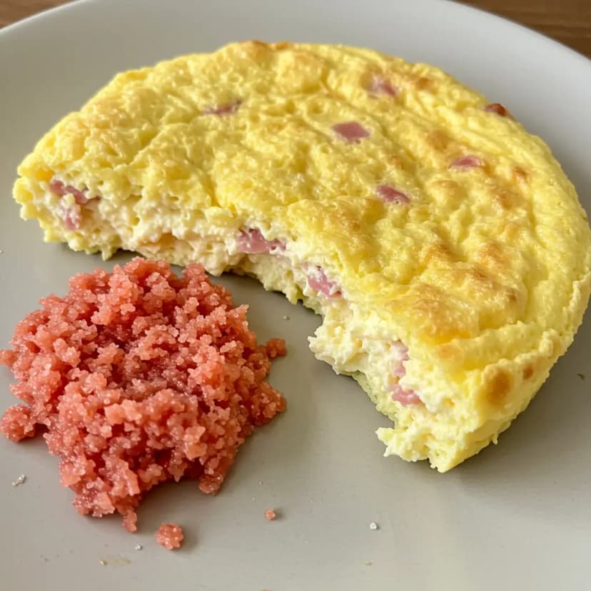 Omelete Rápida de Calabresa