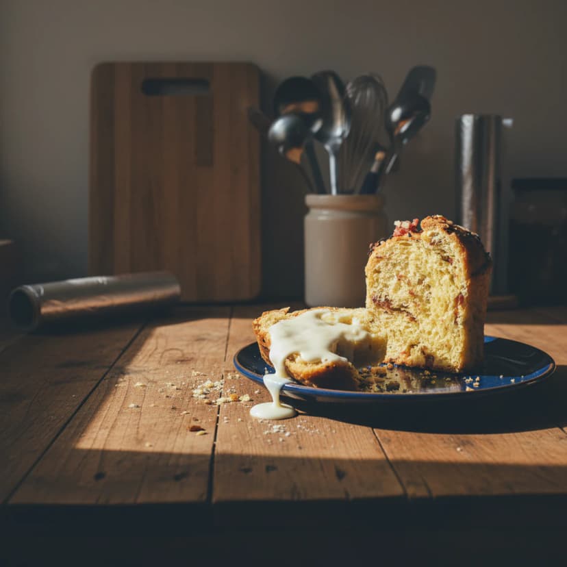 Panetone de Caneca no Microondas