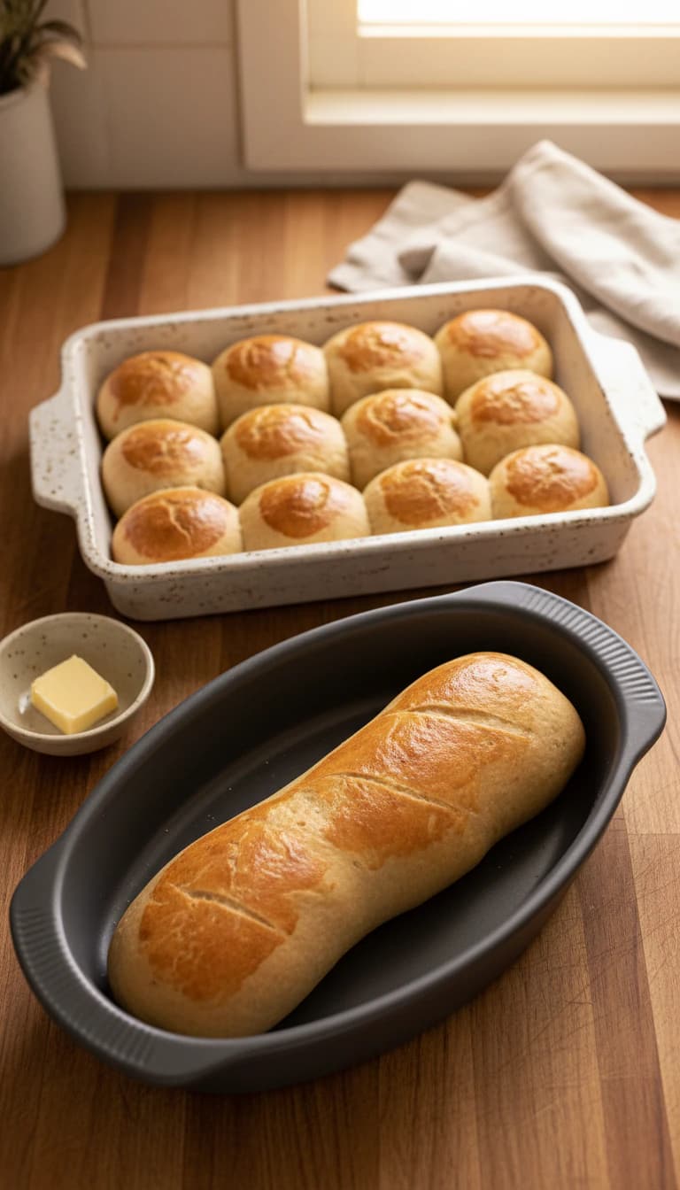 Pão de batata para o lanche das amigas