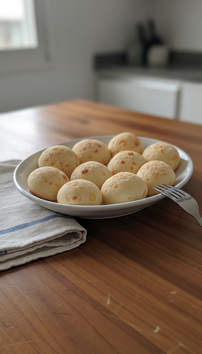 Pão de Queijo com Canastra e Parmesão