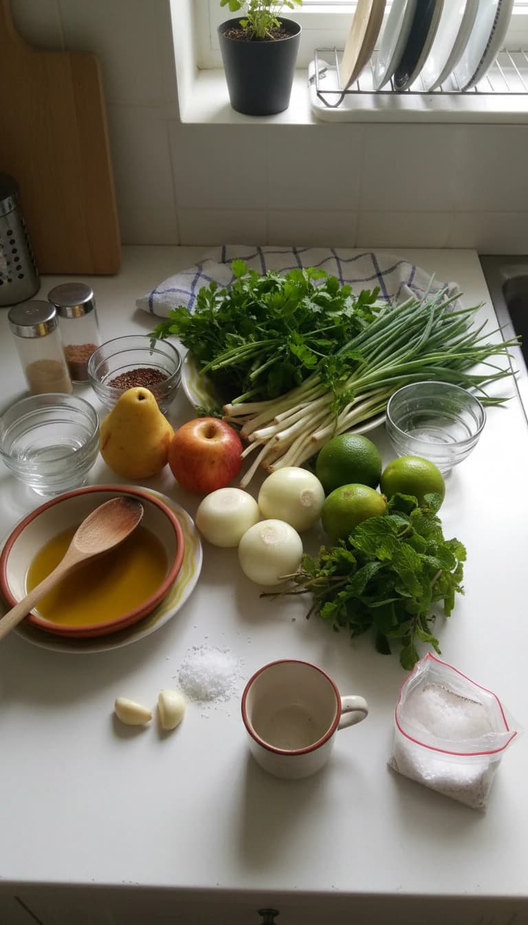 Patê Light de Salsinha com Frutas