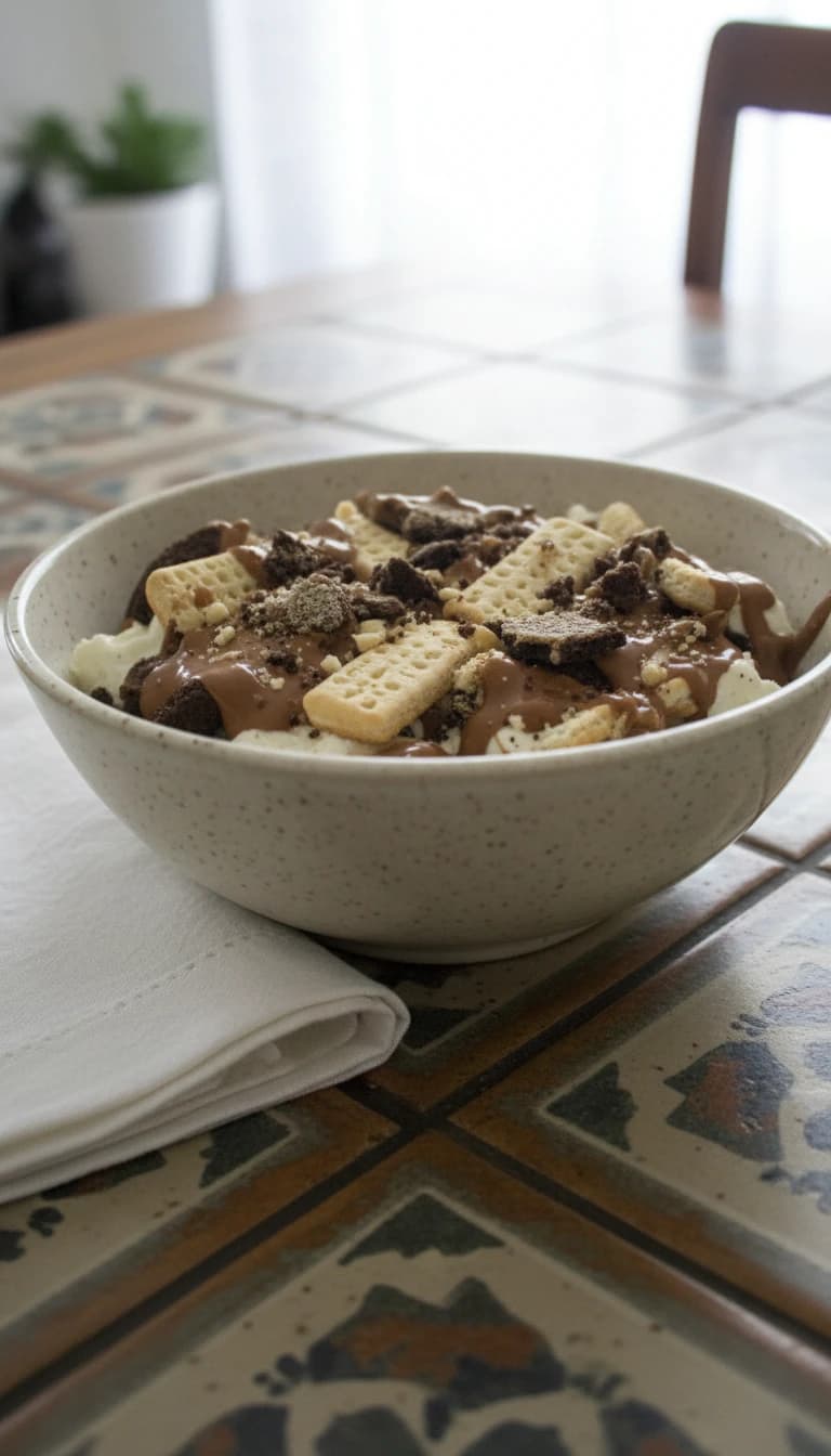 Pave de Bis com Chocolate