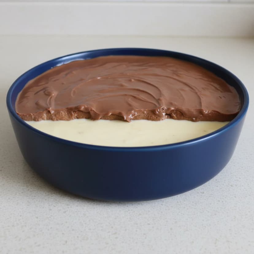 Pavê de Bis com Creme de Chocolate