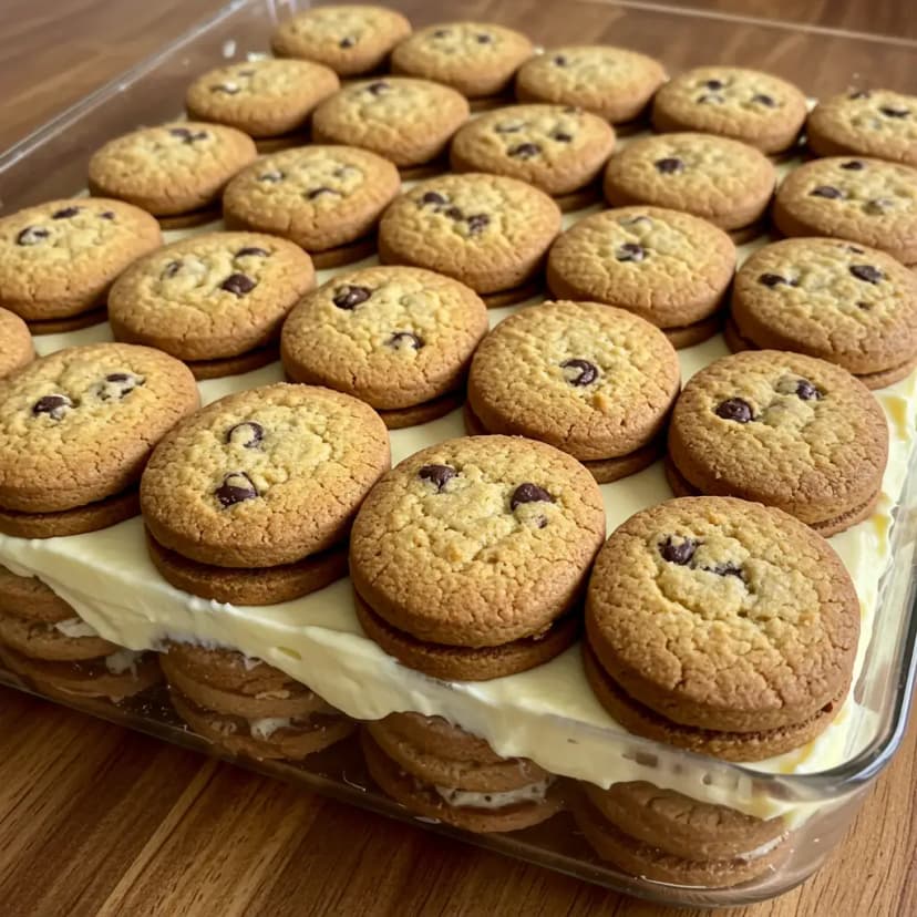 Pavê de Cookies com Nutella