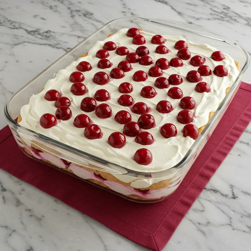 Pavê de Natal com Chocolate Branco