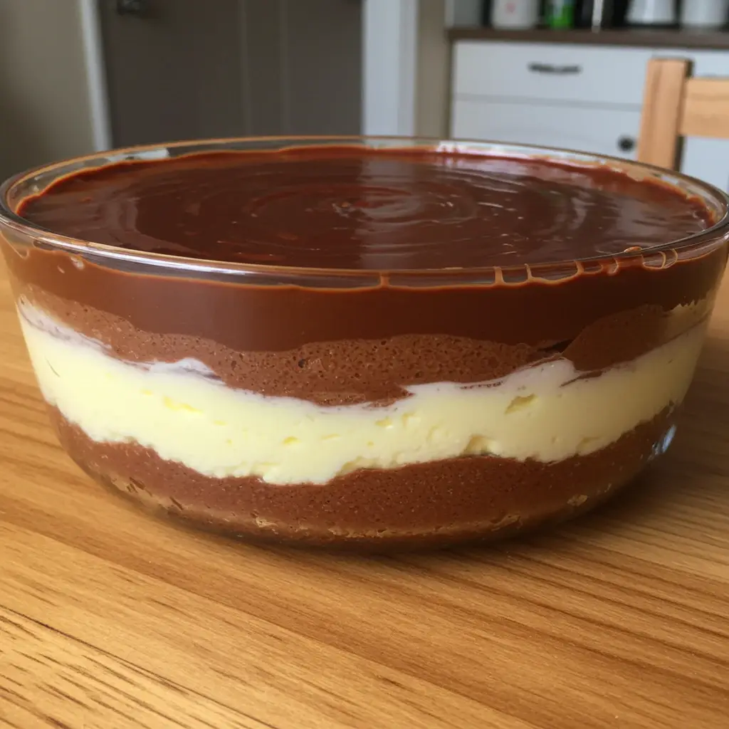 Pavê Natalino de Limão com Chocolate