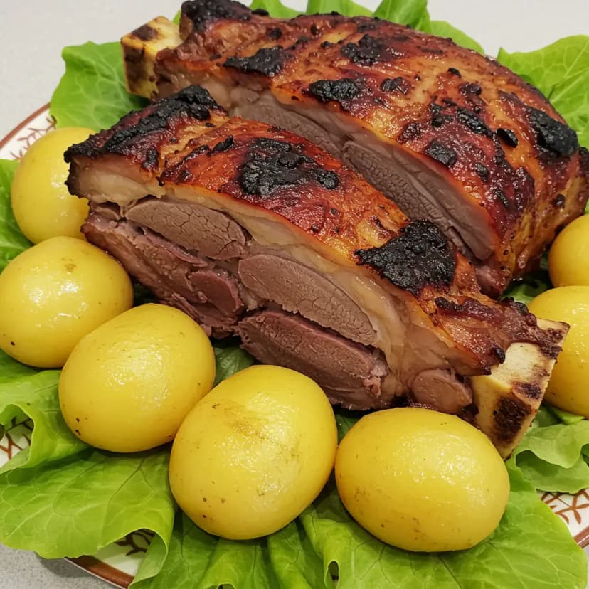 Pernil de Porco Assado