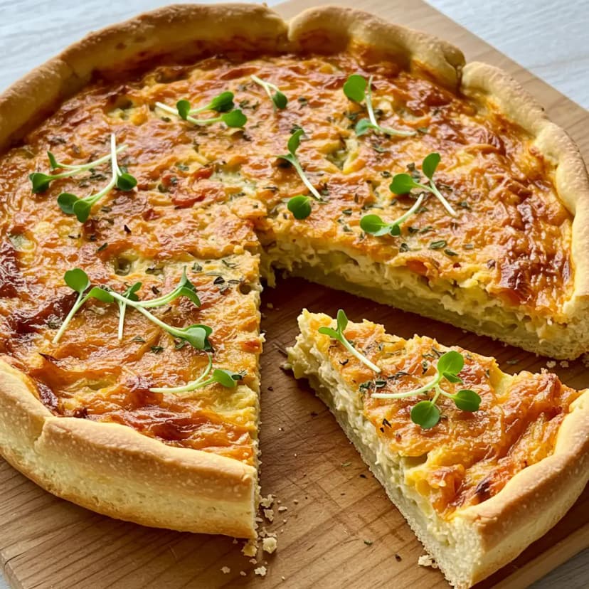 Pizza com borda recheada