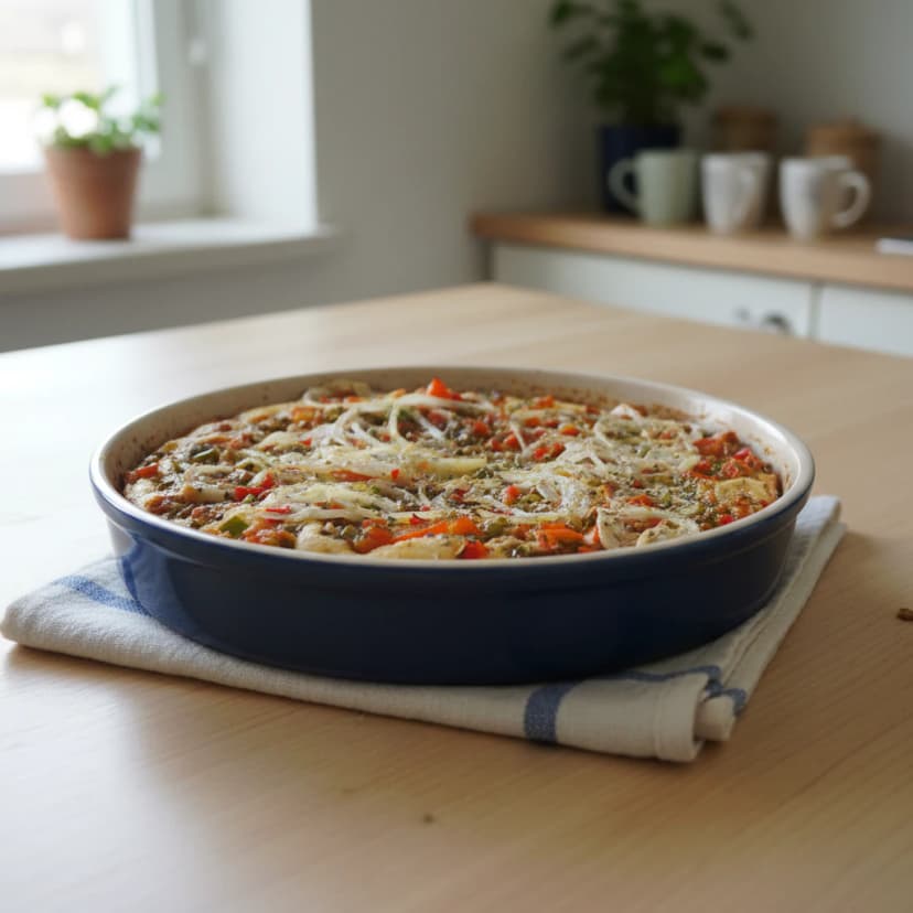 Pizza de sardinha da Letícia Cardoso Xavier