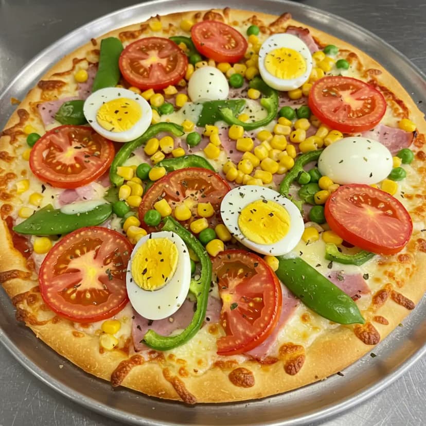 Pizza Folhada Caseira