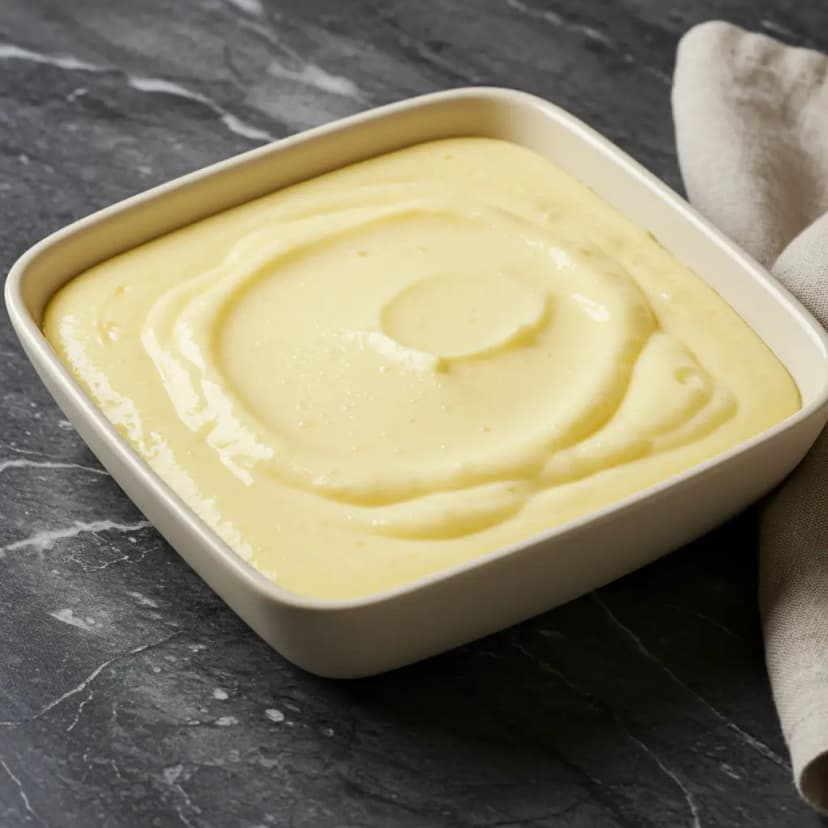 Pudim de Pão com Presunto e Mussarela