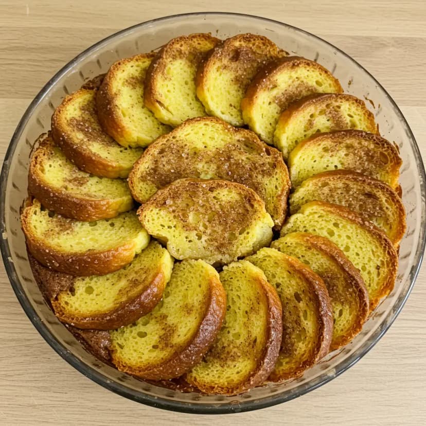 Rabanada de forno