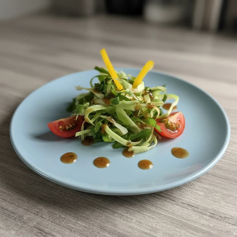 Salada Agridoce de Repolho com Café