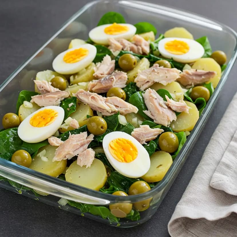 Salada de Bacalhau com Legumes