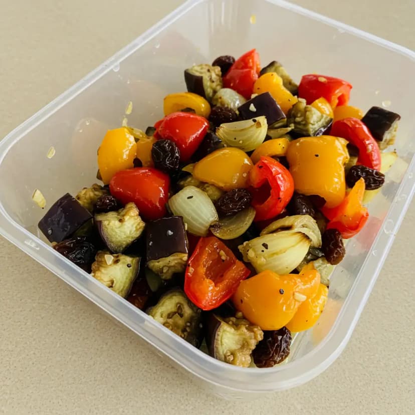 Salada de Berinjela ao Alecrim