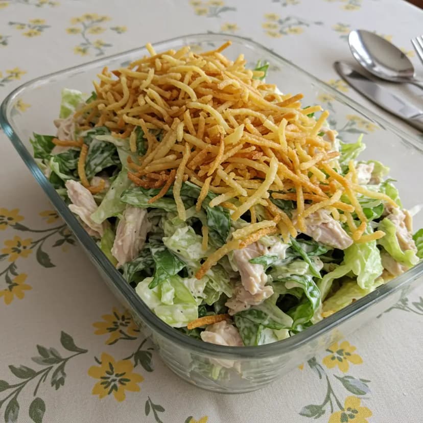 Salada de Frango para Churrasco