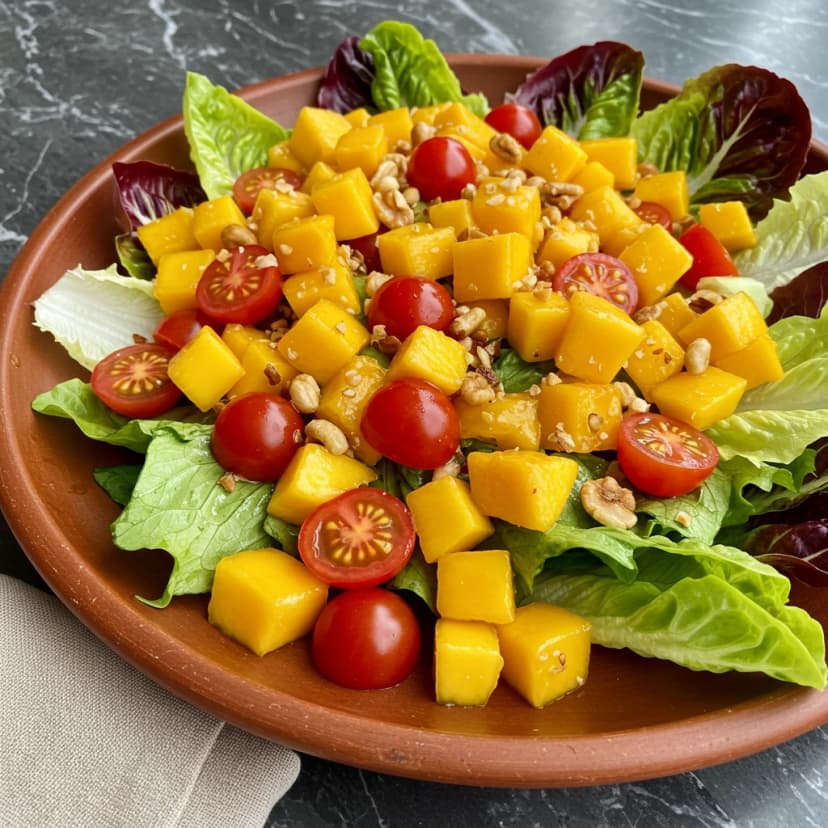 Salada de Grãos com Carne