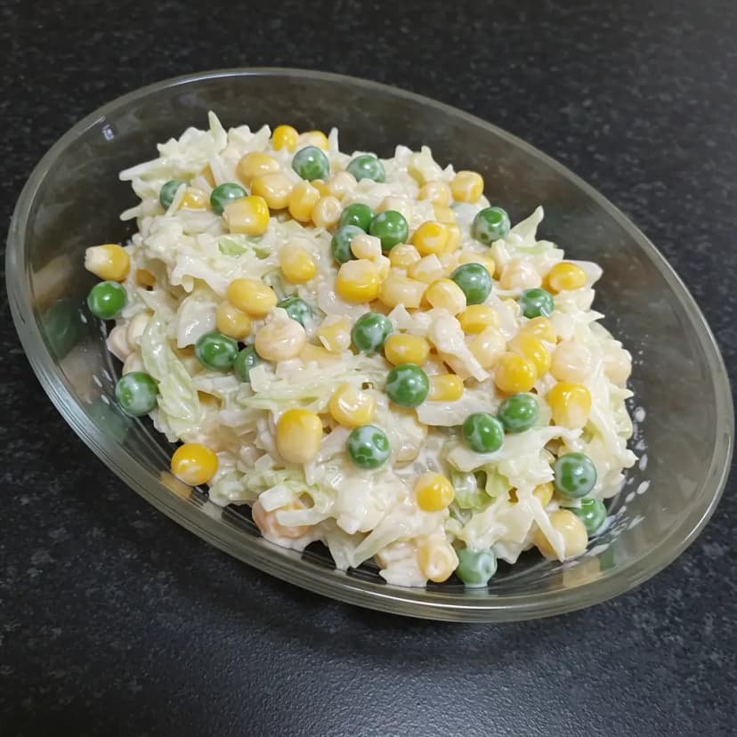 Salada de Repolho Cremosa