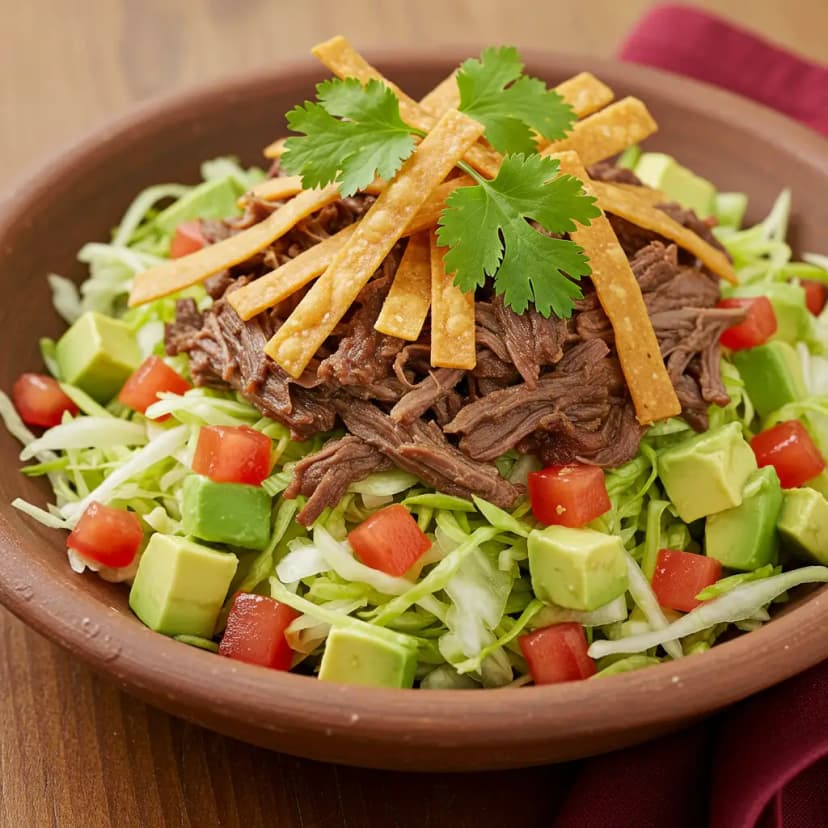 Salada Tex-Mex com Frango