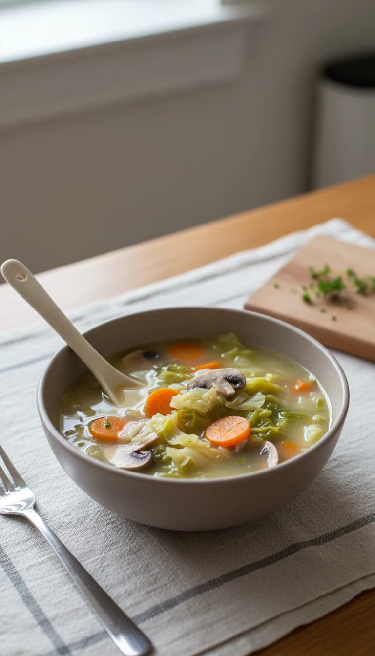 Sopa Cremosa de Frango e Legumes