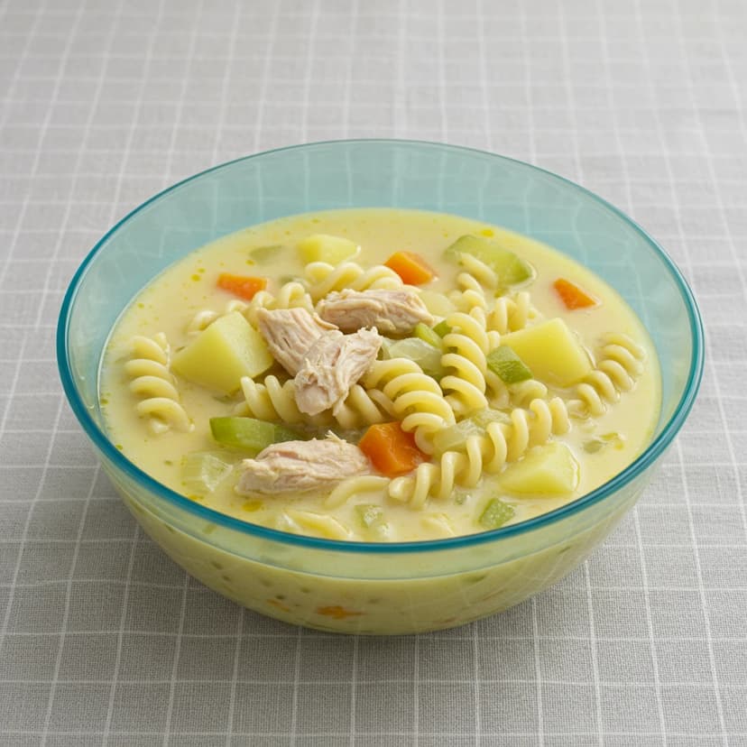 Sopa de Frango e Legumes Caseira