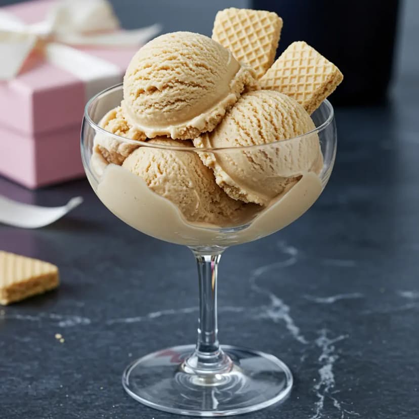 Sorvete Cremoso de Bis