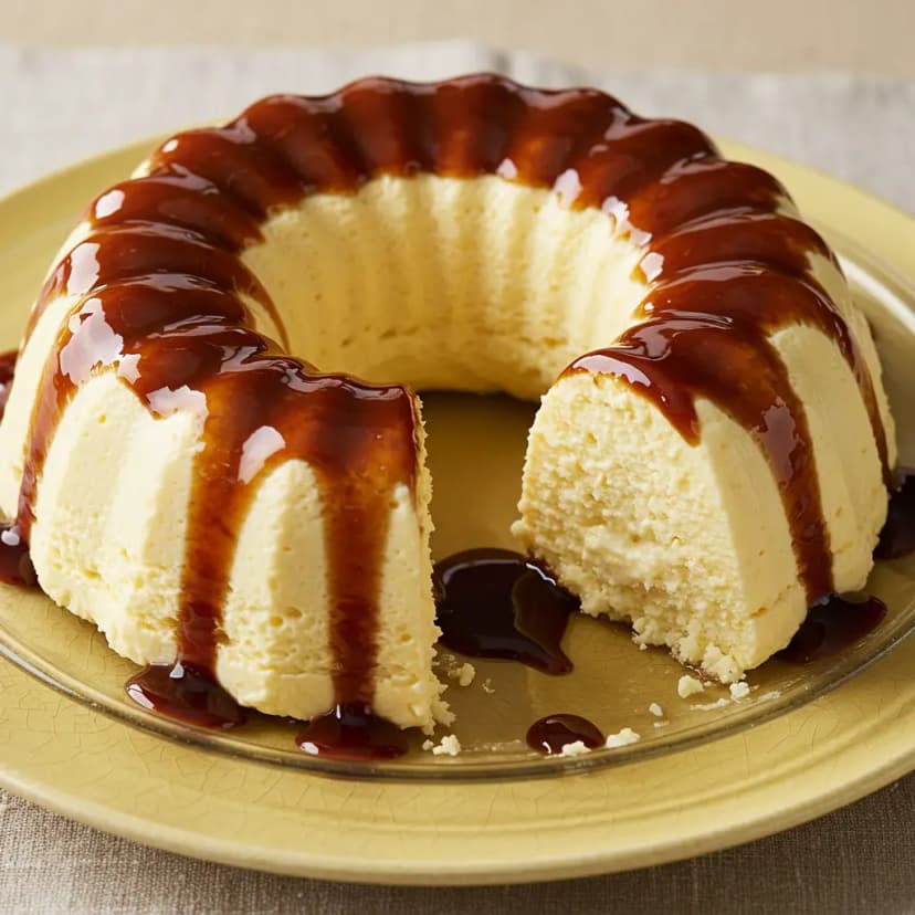 Sorvete de Chocolate com Caramelo