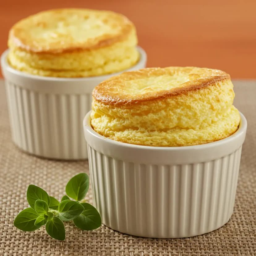 Soufflé de Frango cremoso