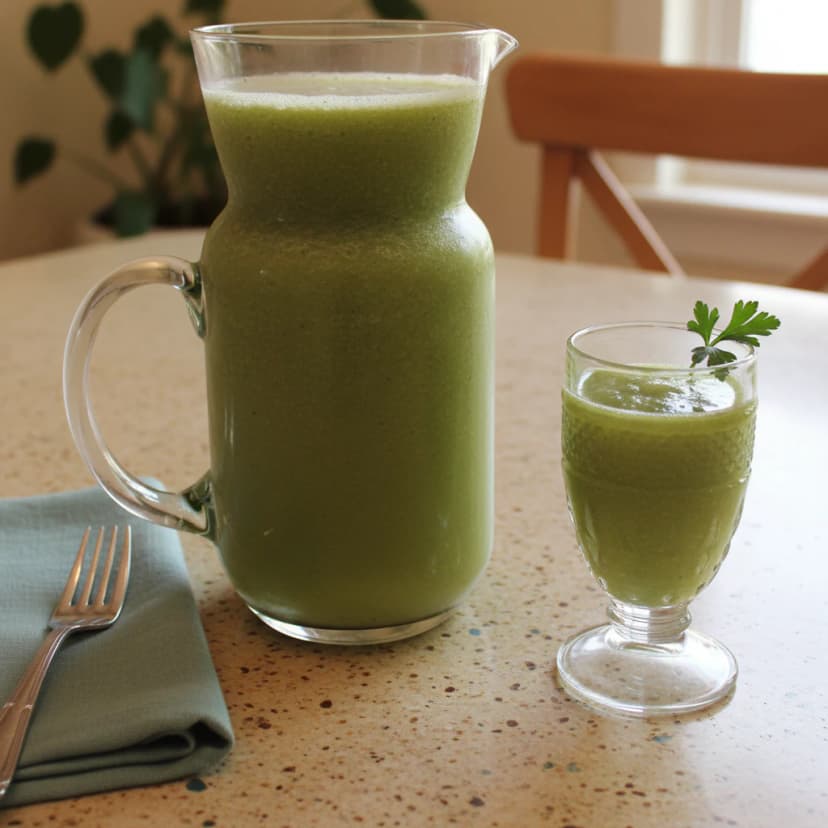 Suco Refrescante de Umbu com Salsa