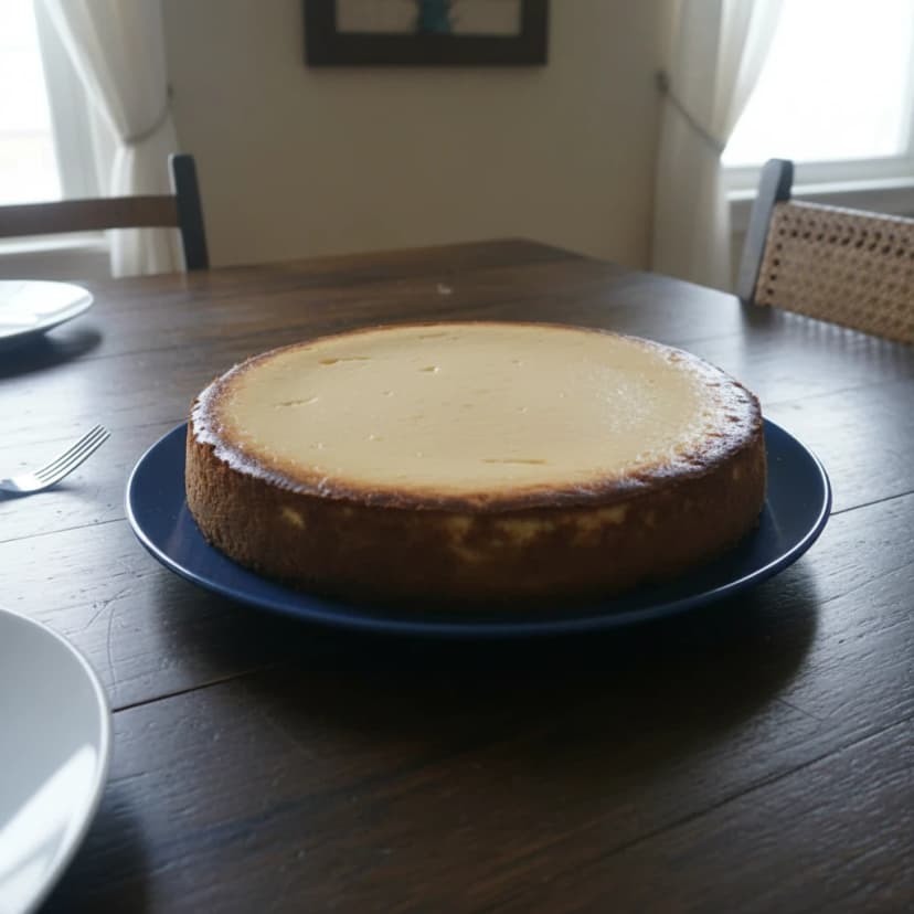 Torta Cremosa de Queijo Branco
