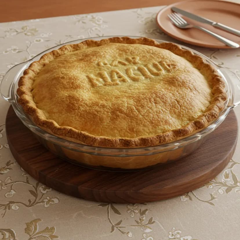 Torta Salgada de Frango Cremosa