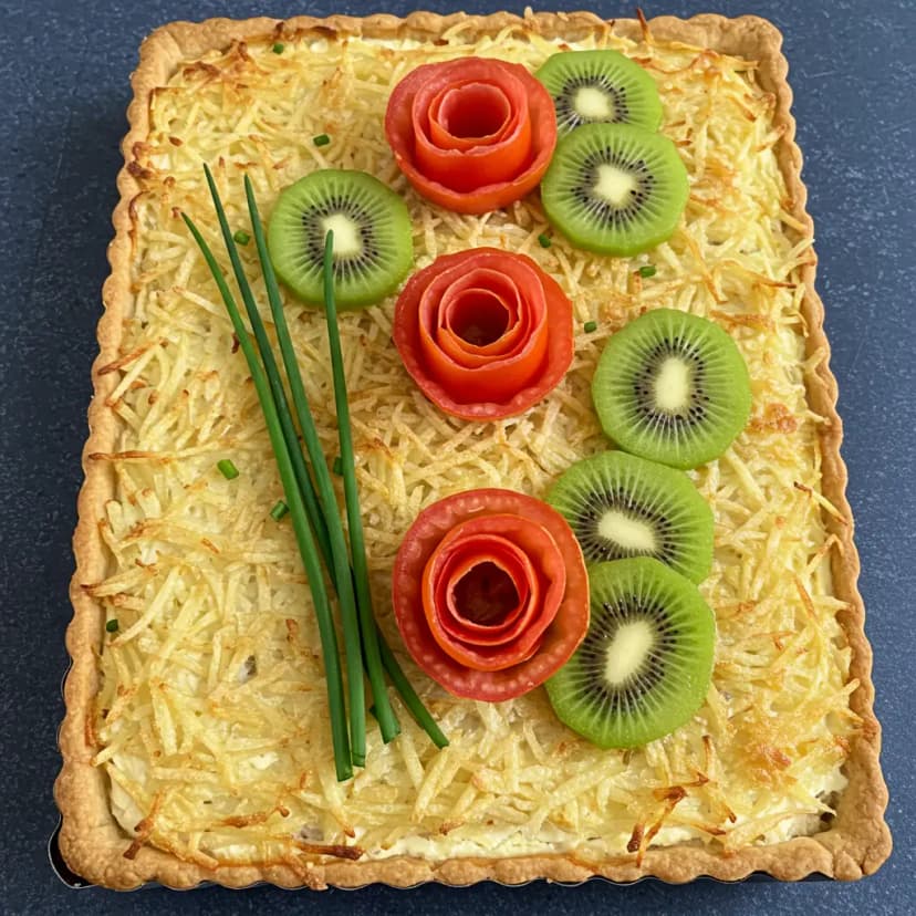 Torta Salgada de Frango Cremosa