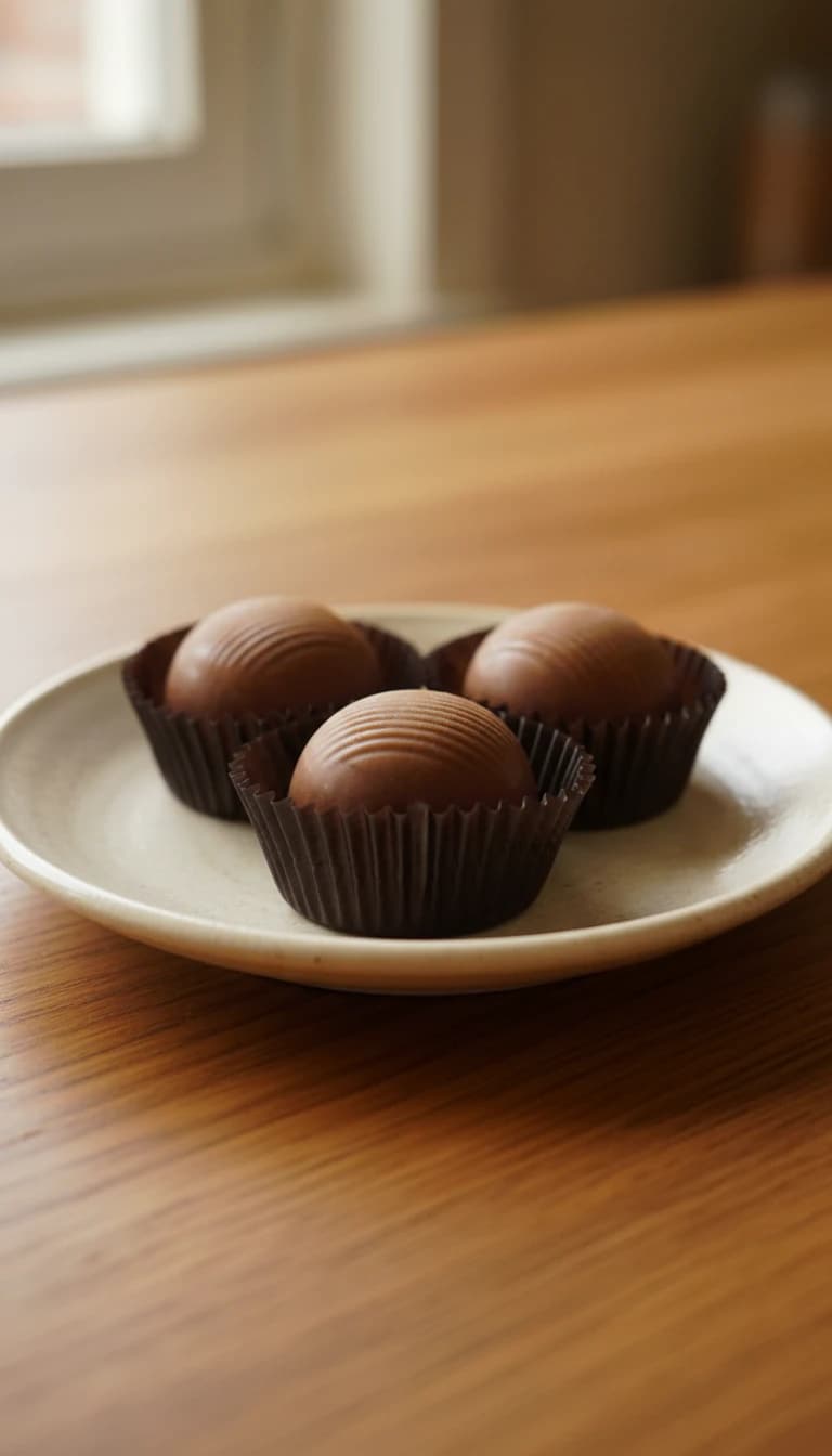 Trufas de Chocolate Caseiras