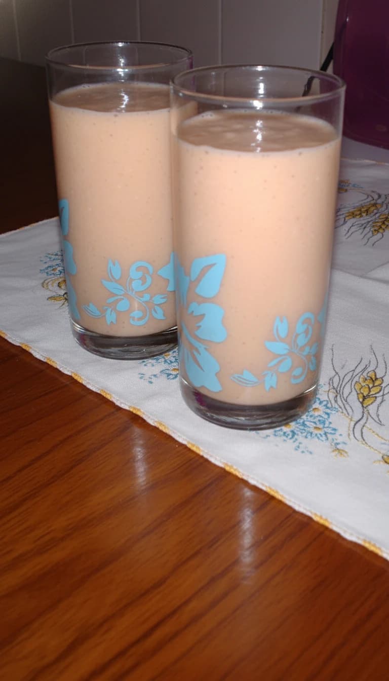 Vitamina de Mamão com Aveia