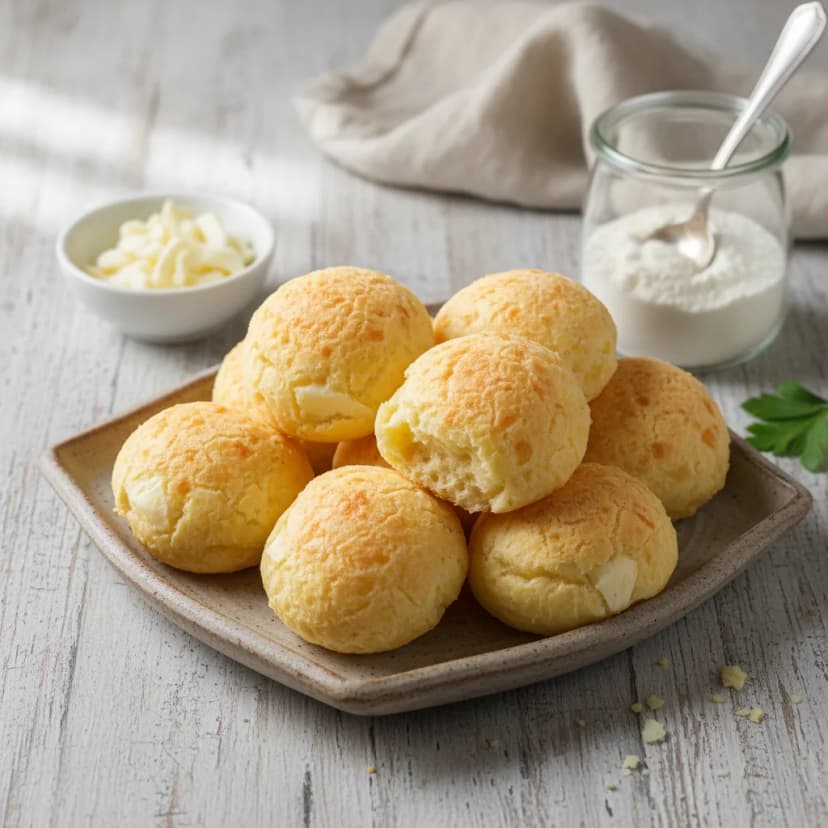 Pão de Queijo Fit de Tapioca