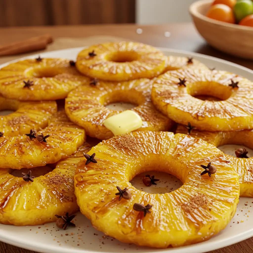 Receita de Abacaxi assado