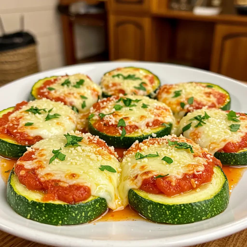 Receita de Abobrinha à Pizzaiolo