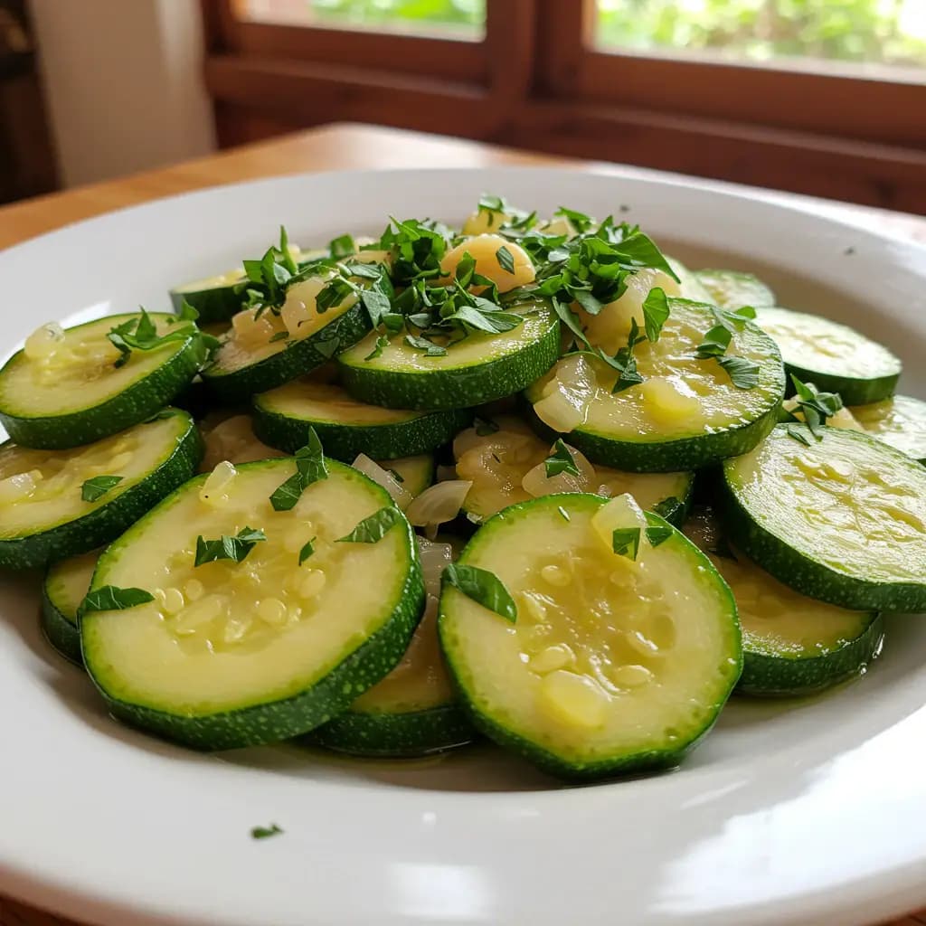 Receita de Abobrinha Refogada