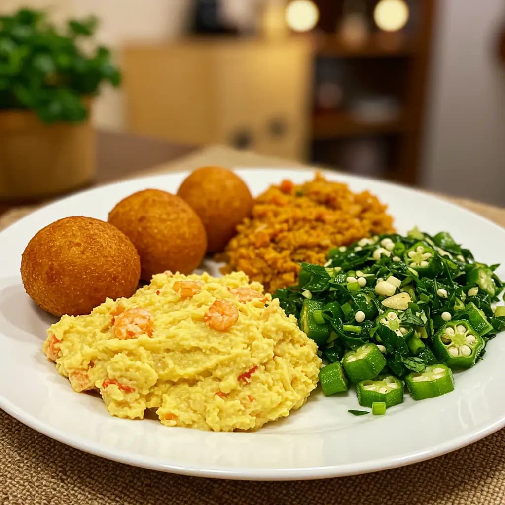 Receita de Acarajé, vatapá e caruru