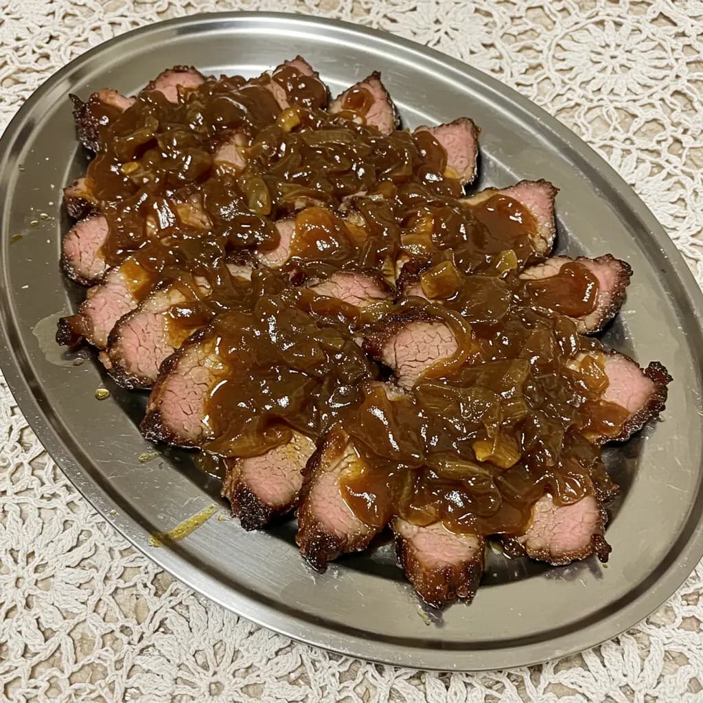 Receita de Alcatra Acebolada