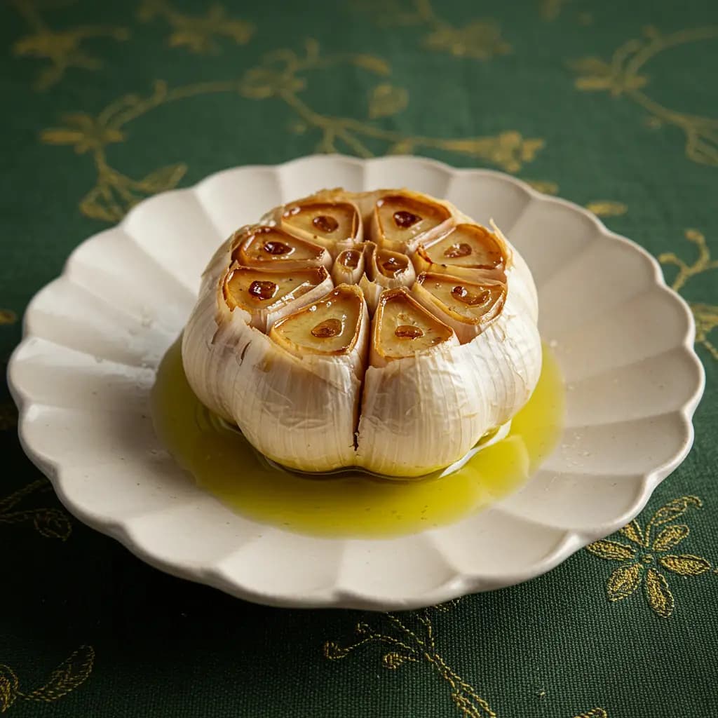 Receita de Alho Assado