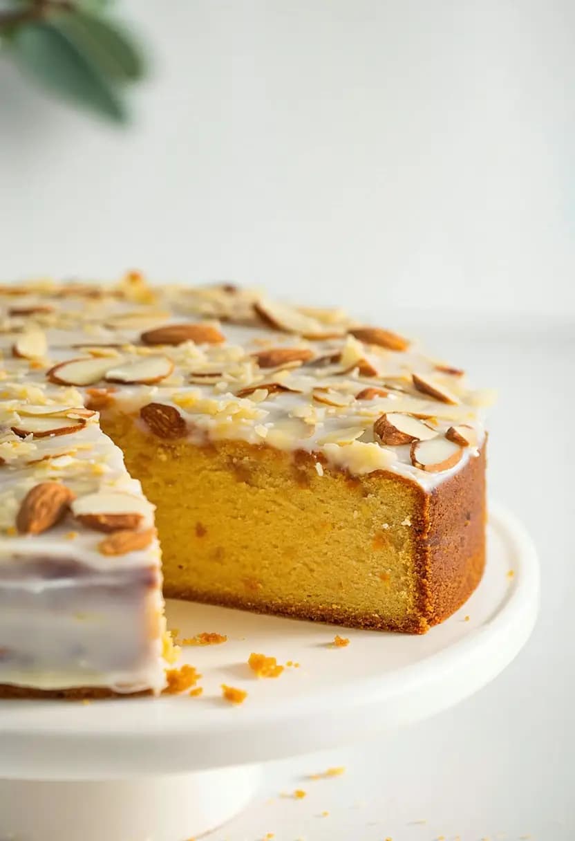 Receita de Bolo de Amêndoa
