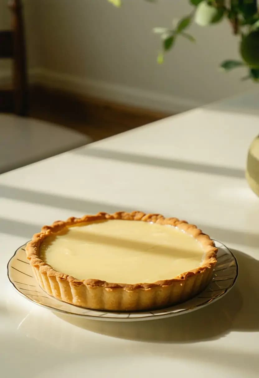 Receita de Torta de Creme de Amêndoa