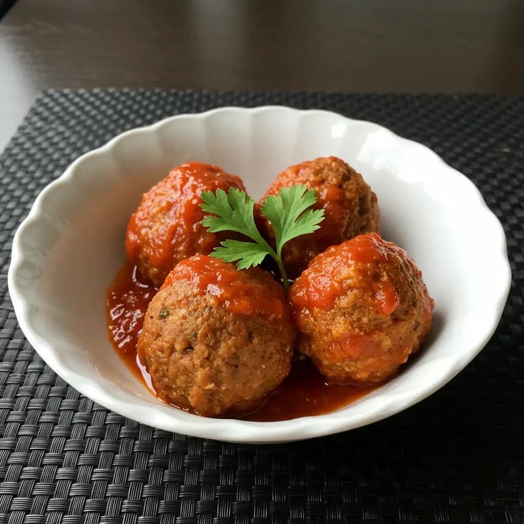 Receita de Almôndegas à Portuguesa