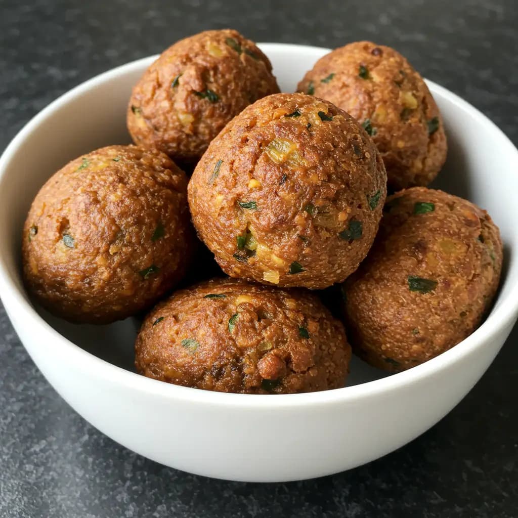 Receita de Almôndegas Fritas