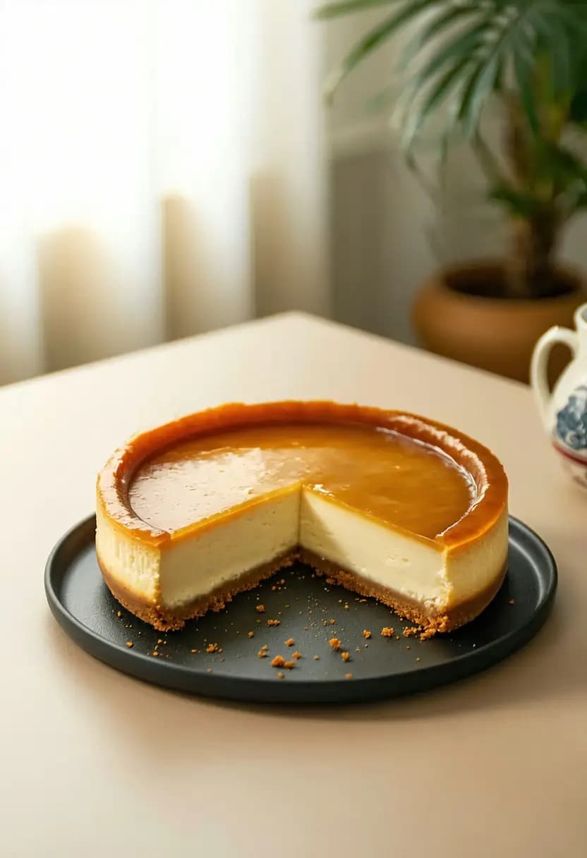 Receita de Cheesecake de Amaretto