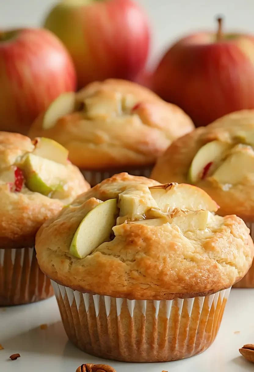 Receita de Muffins de Maçã