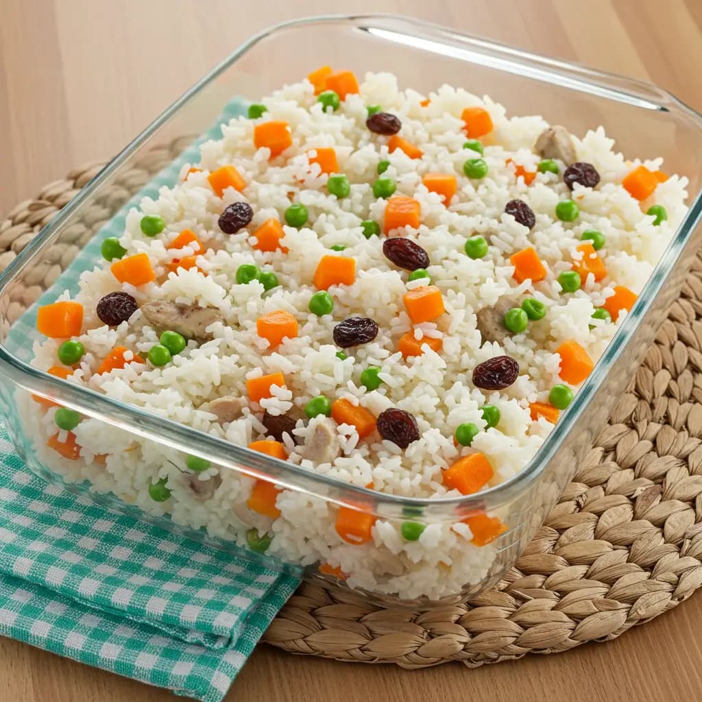 Receita de Arroz à Grega