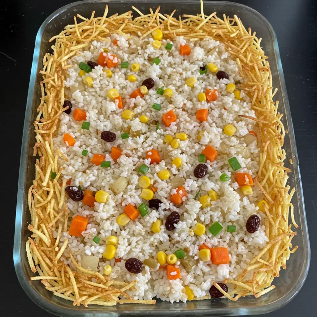 Receita de Arroz à Grega